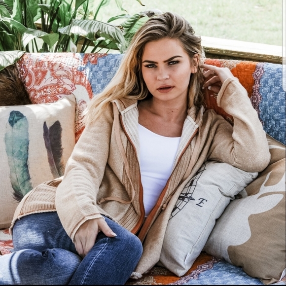 RELISTED ODDY distressed zip up hoodie - Picture 4 of 8